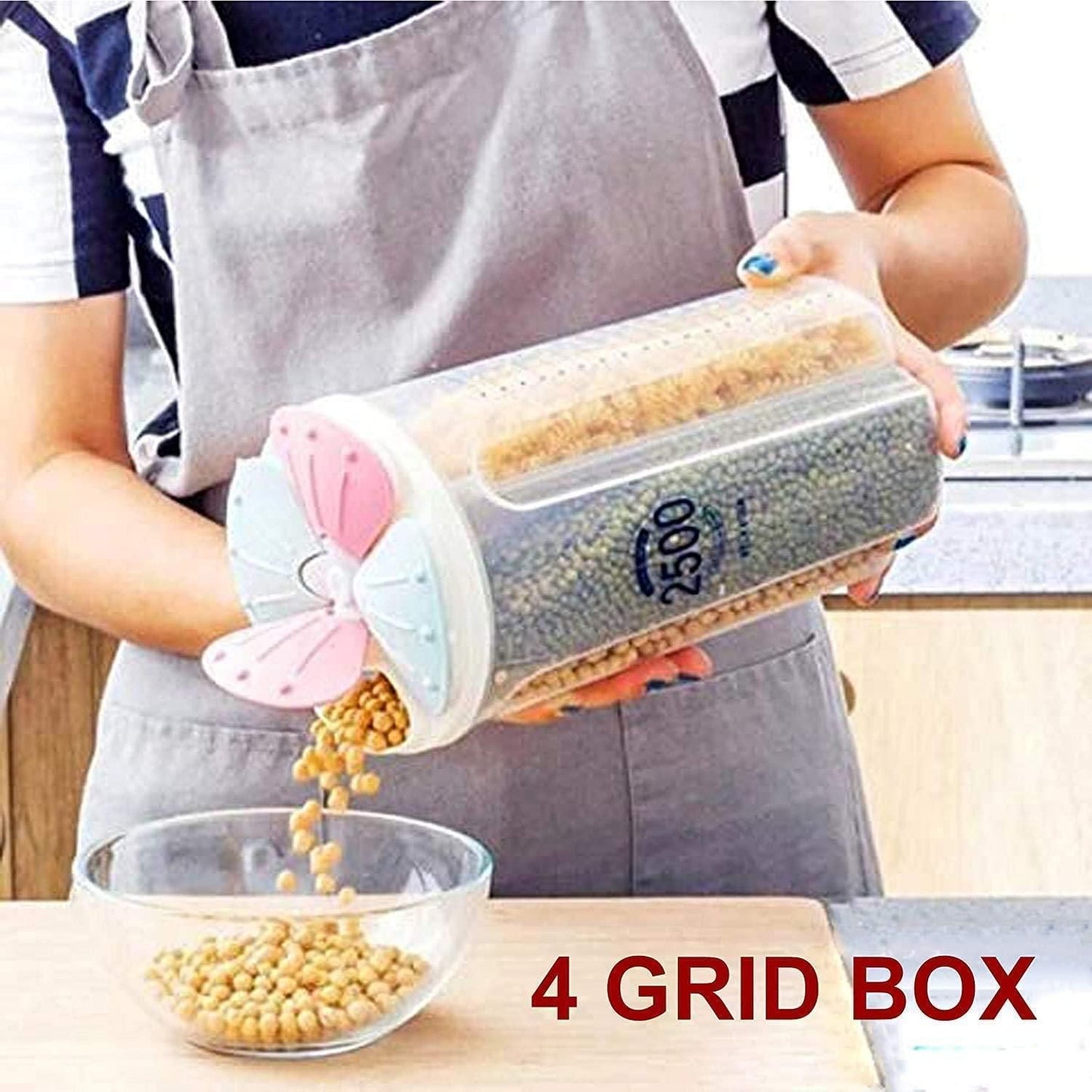 4 in 1 Air Tight Food Storage Container