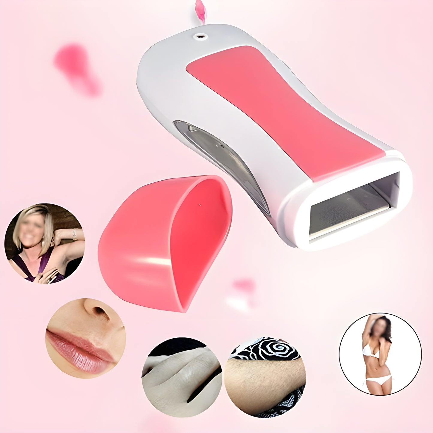 Hair Removal Wax Warmer Roll On Heater machine With Wax Refill Cartridge (Combo of 3 Products)