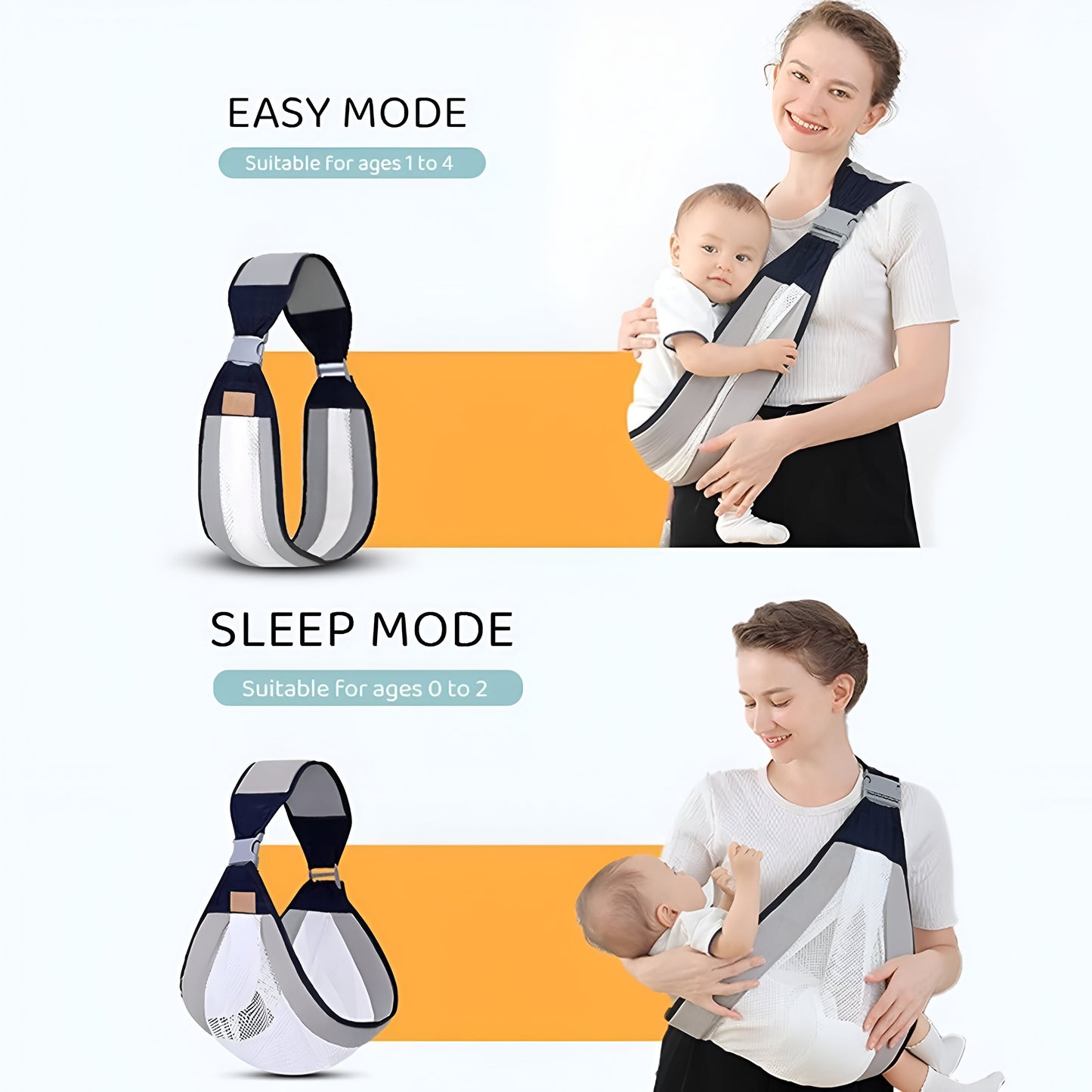 Baby Carrier for Newborns and Toddlers