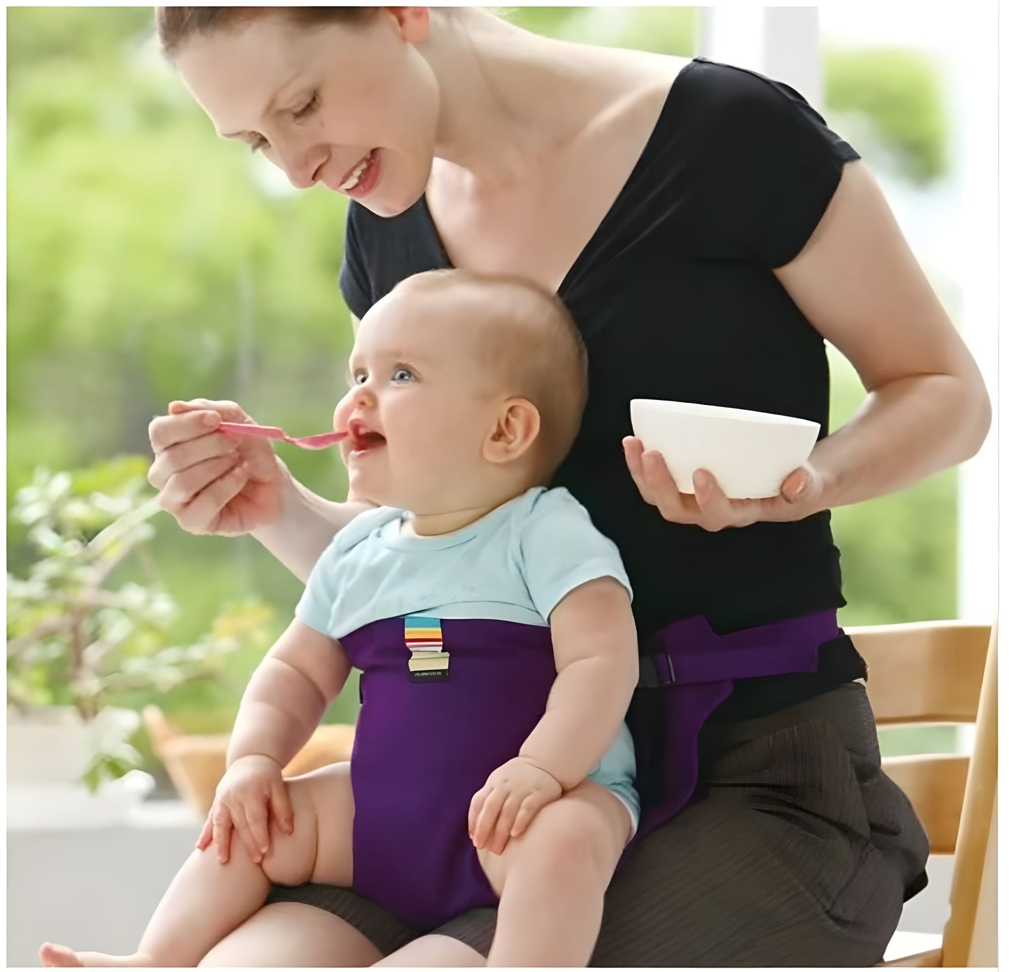 Baby Feeding Safety Seat with Strap